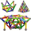 Nuorao 158Pcs Magnetic Building Sticks Blocks, Magnet Educational Toys STEM Toys Learning for Kids, 3D Construction Building Toy with Storage Bag view 4
