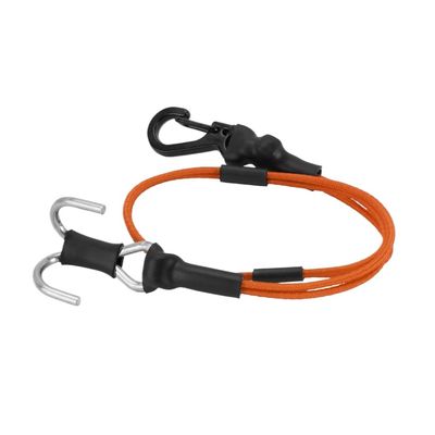 270mm Elastic Strap with Hooks for 1 18 1 24 Scale RC Crawler Compatible with SCX24 Models Rescue Rope Accessory(Orange)