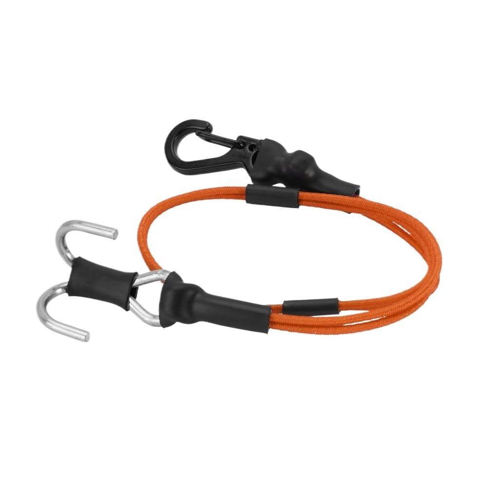 270mm Elastic Strap with Hooks for 1 18 1 24 Scale RC Crawler Compatible with SCX24 Models Rescue Rope Accessory(Orange)