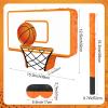 Hooqict Basketball Pinata with Blindfold and Bat Stick Basketball Birthday Party Decorations for Kids Boys Basketball Themed Party Supplies Sports Carnival Games view 2