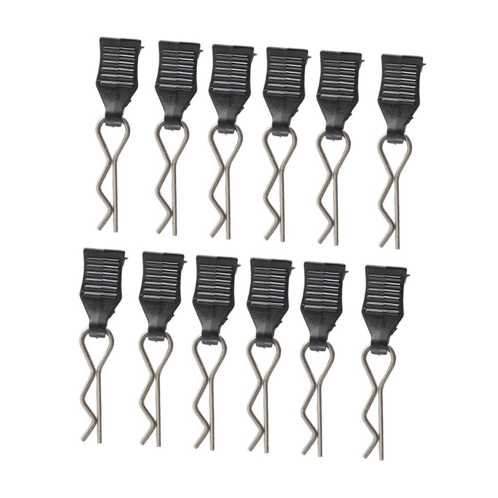 DYNWAVE 12Pcs RC Cars Body Clips Pins RC Cars Parts Upgrade Replace Spare Parts DIY Accessory R Pins for H16H 14303 16210 16209 H16E