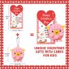 24PCS Valentines Day Cards for Kids School Classroom with 3D Animal Pop Suction Toys Valentine Day Exchange Gifts Bulk Fidget Toys for Toddlers Boys Girls Valentine's Party Favors Goodie Bag Stuffers view 4