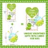 24PCS Valentines Day Cards for Kids School Classroom with 3D Animal Pop Fidget Toys Valentine Day Exchange Gifts Bulk Stress Ball Toy for Toddlers Boys Girls Valentine's Party Favor Goodie Bag Stuffer view 3