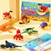 24PCS Animal Building Blocks Toys Easter Party Favors for Kids 3-5 4-8 8-12 Easter Egg Fillers Goodie Bag Stuffers Classroom Prize Treasure Box Toys Bulk for Toddler Boys Girls Birthday Return Gifts view 4