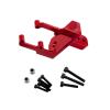Rc Parts For Axial For Scx10 II 1/10 Upgrades Parts Metallic Rear Heightened Servo Mount Stand 90046 AR44 SCX10Pro Axle RC CAR Accessories(Silver) view 2