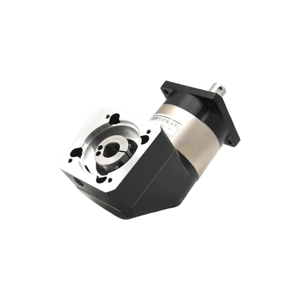 1pc High Precision Vertical 90 Degree Reducer Motor Gear Motor PVFN60 for Servo Motor 200W/400W Servo Reducer Step-Down Gearbox(25 to 1)
