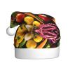 aabkjgfr Vegetable Fruit Print Adult Santa Hat,Soft And Comfortable Santa Hat,Suitable For New Year'S Holiday Parties,Indoors And Outdoors. view 1
