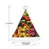 aabkjgfr Vegetable Fruit Print Adult Santa Hat,Soft And Comfortable Santa Hat,Suitable For New Year'S Holiday Parties,Indoors And Outdoors. view 3