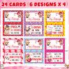24PCS Valentines Day Cards for Kids School Classroom with Cat & Dog Jigsaw Puzzles Toys Birthday Gifts Party Favors for Toddlers Boys Girls Goodie Bag Stuffers Treat Bulk Valentine Day Exchange Gifts view 3