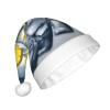 aabkjgfr Yellow Lemon Print Adult Santa Hat,Soft And Comfortable Santa Hat,Suitable For New Year'S Holiday Parties,Indoors And Outdoors. view 2