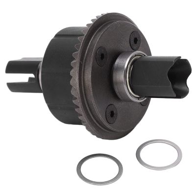 43T Front Rear Differential Gear for ZD 1/7 07 07 RC Car, Upg Parts, Strength Pla and Steel Differential Gear with 43 Teeth, for te Control Cars