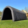 GR8FUN 24x10x10FT Inflatable Sports Tunnel Entrance Black with Blower, Event Giant Inflatable Tunnel Tent for Team Intros, Business Promotion, Trade Shows, Advertising & Exhibitions view 1