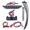RC lights kit For Slash 4x4 2wd For Vxl Xl-5 1/10 3-5v Front Rear Lights Set Spotlight Bar Headlights Taillights Rc Crawler Car view 1