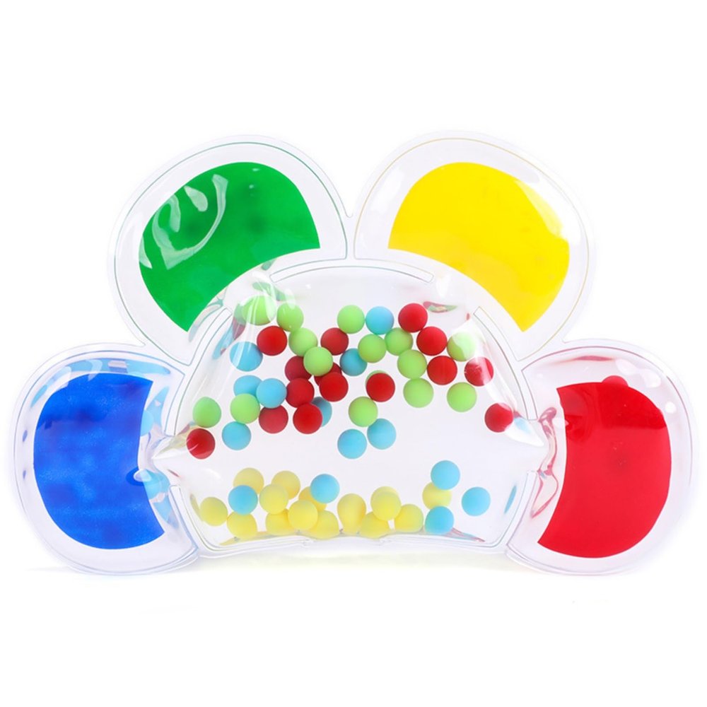 AHTCPO Liquid-Filled Colour Sorting Shapes, Sensory Equipment for Babies Toddlers Preschoolers, Small Sensory Toys, Enhances Colour Recognition