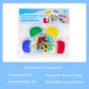 AHTCPO Liquid-Filled Colour Sorting Shapes, Sensory Equipment for Babies Toddlers Preschoolers, Small Sensory Toys, Enhances Colour Recognition view 2