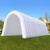 GR8FUN 24x10x10FT Inflatable Sports Tunnel Entrance White with Blower, Event Giant Inflatable Tunnel Tent for Team Intros, Business Promotion, Trade Shows, Advertising & Exhibitions view 1