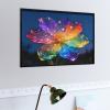 Diamond Rose and Starlight Butterfly Jigsaw Puzzle 1000 Pieces Enchanted Garden Scene, Elegant Art Puzzle for Relaxation or Wall Decoration view 2