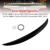Artudatech Gloss Black Rear Boot Spoiler for BMW 3 Series E93 2-Dr Convertible 2007-2013 for BMW 3 Series E93 M3 Convertible 2007-2013 Not Fit Coupe Or Saloon Model view 2
