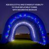 GR8FUN 24x10x10FT Inflatable Sports Tunnel Entrance Blue with Blower, Event Giant Inflatable Tunnel Tent for Team Intros, Business Promotion, Trade Shows, Advertising & Exhibitions view 4