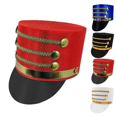 Adult Nutcracker Hat, Toy Soldier Hat, Nutcracker Performance Accessory Hats, Band Major Cosplay Helmet, For Stage Performance Christmas Dress Up Party Carnival Halloween