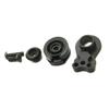 RC Upgrade Parts For TRX4 For TRX6 1/10 25T Aluminum Alloy Adjustable Damping Servo Arm Horn 1/3 Hole Style RC Crawler Car Upgrade Parts(Titanium) view 2