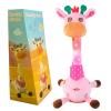 Emoin Dancing Talking Giraffe Toy for Baby Toddler, Dancing Giraffe Toy Singing Mimicking Recording Repeating What You Say with LED English Sing for Boys Girls Gift, 15 Second Recorde view 1