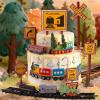 16Pcs Train Cake Topper Train Cake Decorations for Baby Shower Party Supplies view 3