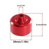 RC Upgrade Parts For MJX For Hyper Go 10208 1/10 Metal Differential Gearbox Housing Remote Control Car Upgrade Parts And Accessories(Blue) view 2