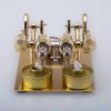 Stirling Engine Model Kit, Balance 4-Cylinder Hot Air Four Cylinder External Combustion Electric Generator with Voltmeter & Bulb for Physics Demonstrates & Home Decoration view 4