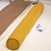MUXXIAO Extra Large Cervical Body Pillow,Round Bolster Cushion Pregnancy Pillow for Side Sleeping Hugging,Ergonomic Support Pillow for Head Neck Back (Yellow,47.2in) view 1