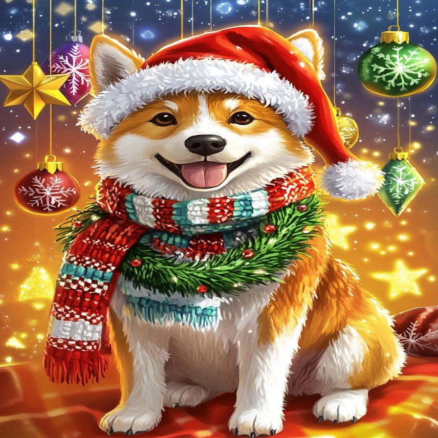 Corgis in Christmas Decorations 1000 Pieces Puzzle for Adults, Educational Intellectual Jigsaw Puzzle, Christmas Fantasy Puzzles for Adults Fun Game 20 * 28.8 Inch