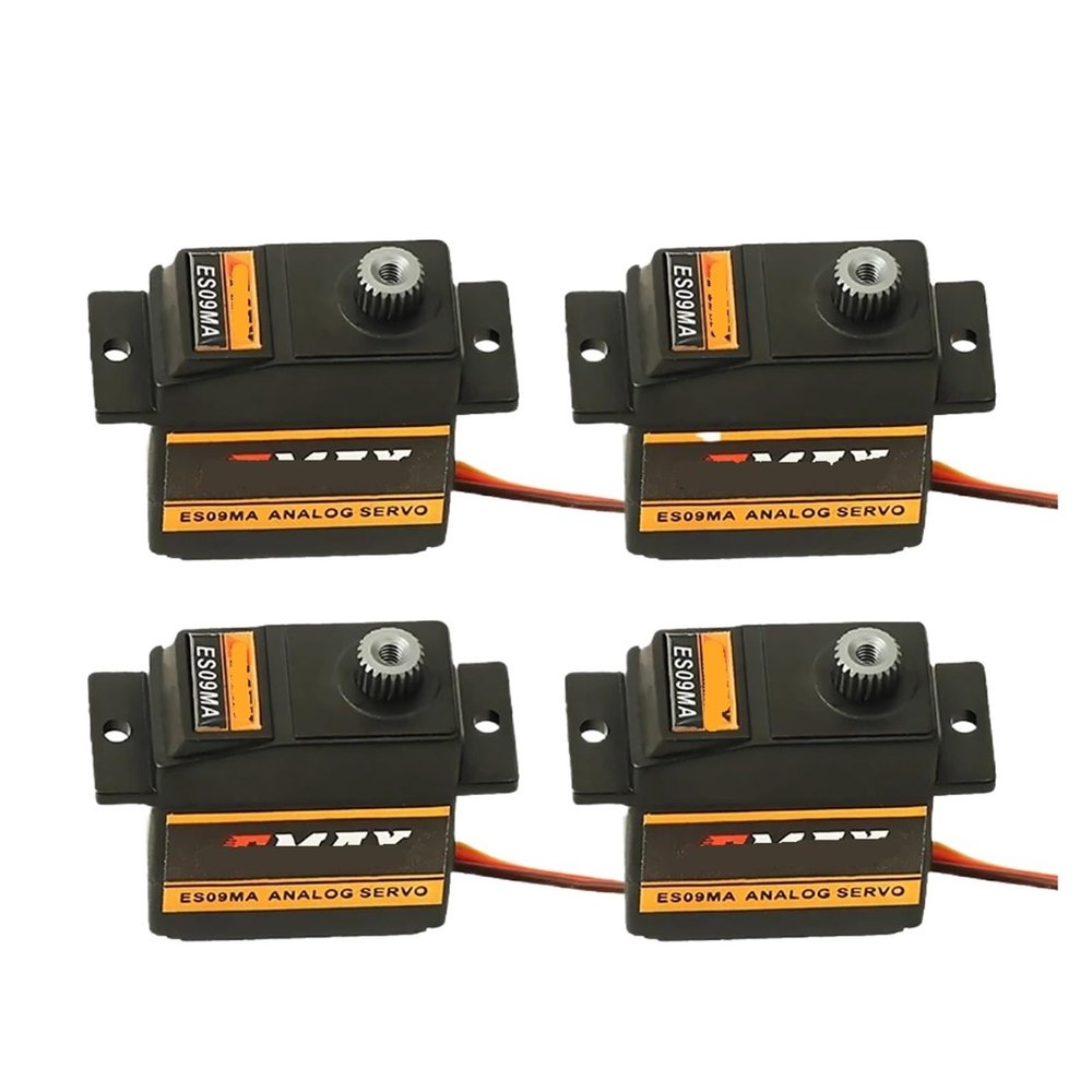 4 Pieces/Batch ES09A ES09D ES09MA ES09MD servo Double Bearing Special Rotary servo(ES09MA)