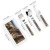 3-Piece Kids Silverware Set, Stainless Steel Reusable Children Safe Knife Spoon Fork Set With Storage Case Board Walk Stair Children Flatware Set For Kids Lunch Box view 2