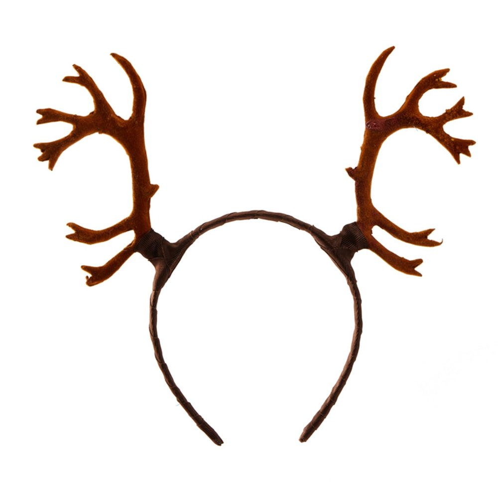 Antler Horn Cosplay Headwear Party Antler Headbands Devil Animation Hair Hoop For Live Show Role Play Hairband