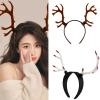 Antler Horn Cosplay Headwear Party Antler Headbands Devil Animation Hair Hoop For Live Show Role Play Hairband view 2