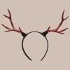 Antler Horn Cosplay Headwear Party Antler Headbands Devil Animation Hair Hoop For Live Show Role Play Hairband view 3