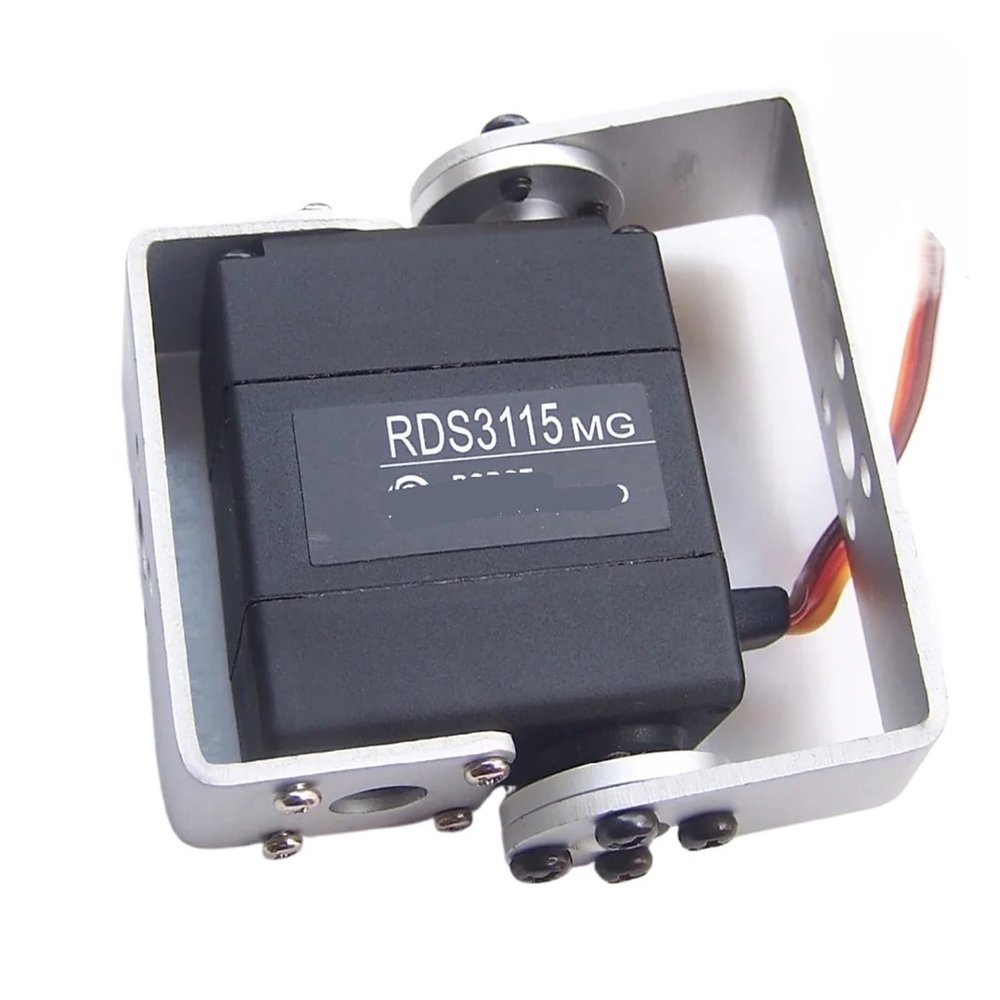 Servo 15kg RDS3115 Metal Gear Digital servo servo with Long and Short Straight U(Control Angle 180)