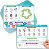 Aizweb Big Feelings Deck-12 Pack 9x12" Dry Erase Emotions Flash Cards with Coping Skills,Feelings Chart for Kids,Autism & ABA Tools,Calm Down Corner Supplies for Preschool Kindergarten Classroom view 1