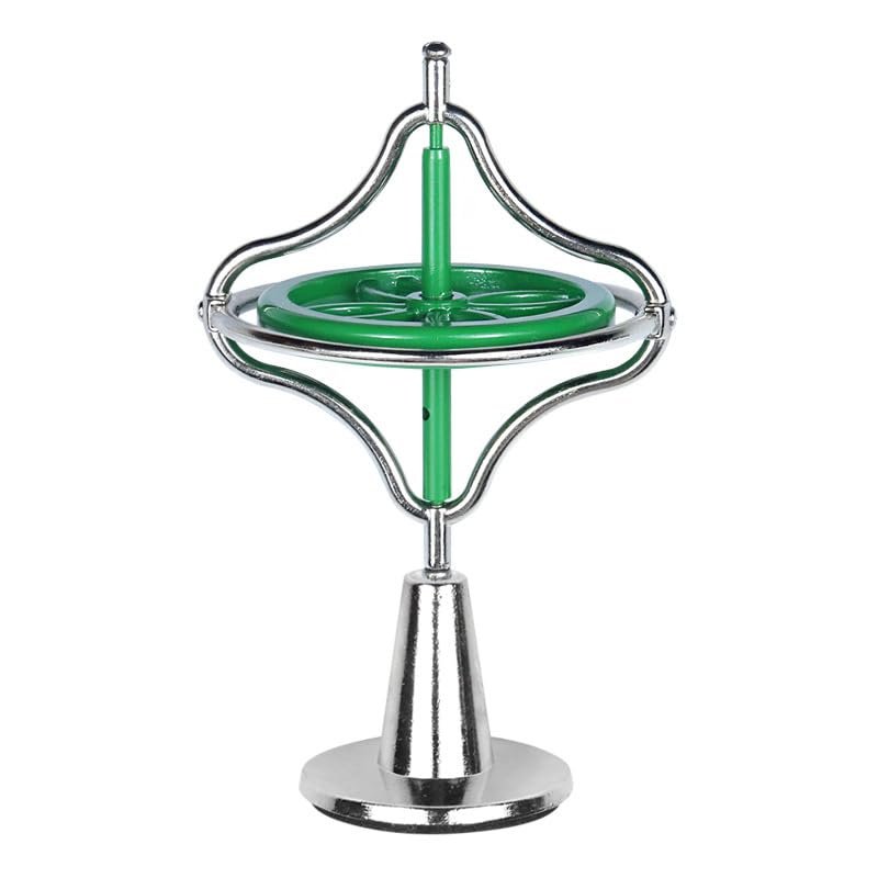 Metal Anti Rotating Desk Gyroscope (Green)