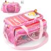 RZYLKA Carrying Case for Tonies Storage, Transparent Lid Bag for Tonies Box 2, Tonies Figures Characters, for Tonieplay Game Controller, Portable Storage Bag with Shoulder Strap and Handle Bar (Pink) view 1