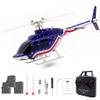 Actualia RC ERA A60 MINI Bell 206 Helicopter, 1/42 Scale Four-Channel Single-Rotor Remote Control Helicopter with Altitude Hold, RTF Hobby RC Aircraft Model for Enthusiast view 1