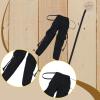 1:6 Scale Action Figure Clothes Miniature Clothing Pants and Belt Mini Doll Clothes Women Dress up for 12" Female Body Dolls, Black view 2