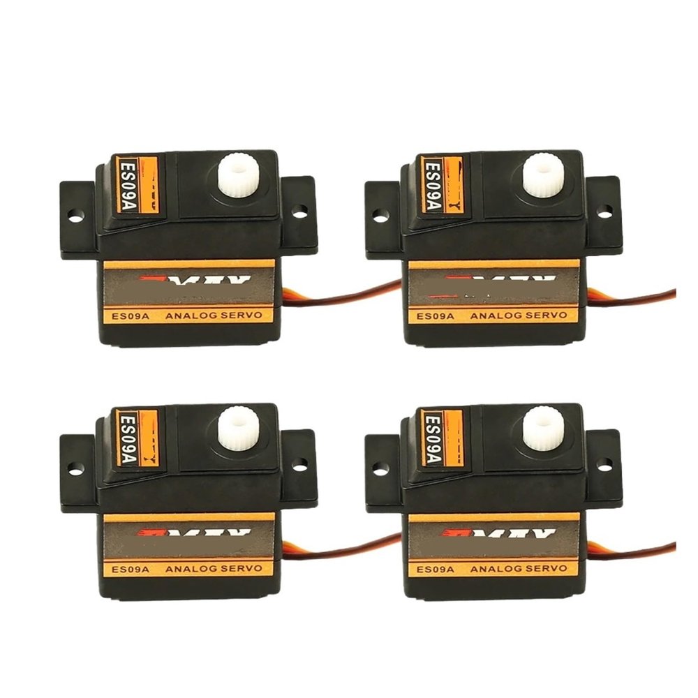 4 Pieces/Batch ES09A ES09D ES09MA ES09MD servo Double Bearing Special Rotary servo(ES09A)