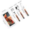 3-Piece Kids Silverware Set, Stainless Steel Reusable Children Safe Knife Spoon Fork Set With Storage Case Real Fish Children Flatware Set For Kids Lunch Box view 2