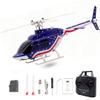Actualia RC ERA A60 MINI Bell 206 Helicopter, 1/42 Scale Four-Channel Single-Rotor Remote Control Helicopter with Altitude Hold, RTF Hobby RC Aircraft Model for Enthusiast view 1