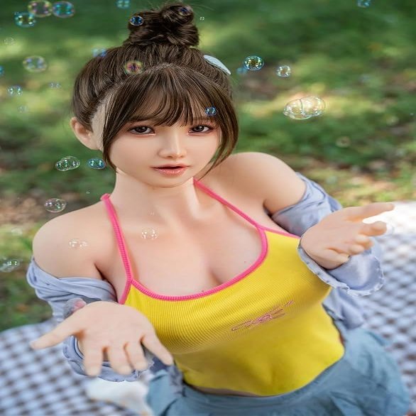5FT Life Size Female Doll - Realistic Silicone Action Figures Poseable Companion Figure for Film Prop Display Cosplay Mannequin Art Collection & Adult Use Only