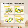 Electric Train Set for Kids 4 6 7 8 Year Old Boys GirlsMagnetic Monorail ravity-Defying 3D Embedded Layouts & Motorized Levitation, USB Charging, STEM Learning Gift view 3