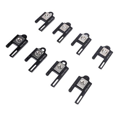 Keenso RC Crawler Body Mounts, 8Pcs Adjustable Magnet Post Kit, Lightweight for 1/8 1/10 RC Cars