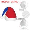 XZDZDX Philippine flag Christmas Hat for Kids, Holiday Party Costume Accessory with Pom Pom Topper for Festive view 4