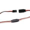 15PCS RC Servo Y Extension Cable 3-Pin Male to Dual Female Y Harness Splitter, 200mm Servo Extension Wire Compatible with JR Futaba JST for RC Car Airplane Helicopter view 4